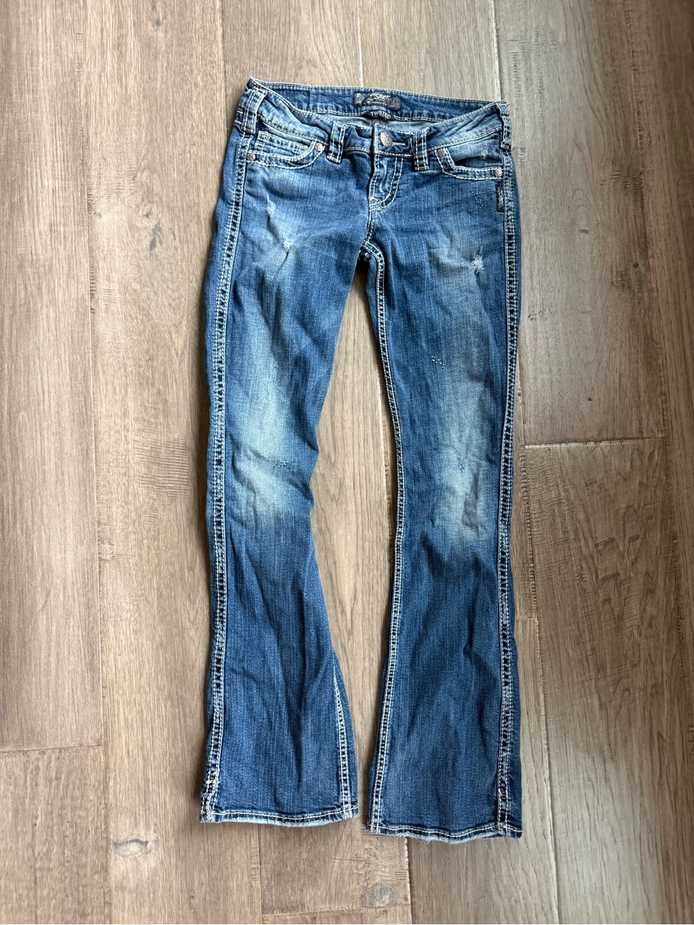 Silver Jeans Women's Blue Flare Jeans